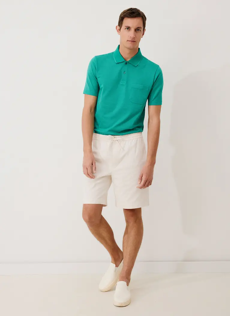 Maerz Muenchen Poloshirt100% BaumwolleArt. Nr. 649701-216 Nur noch ein Tag übrig