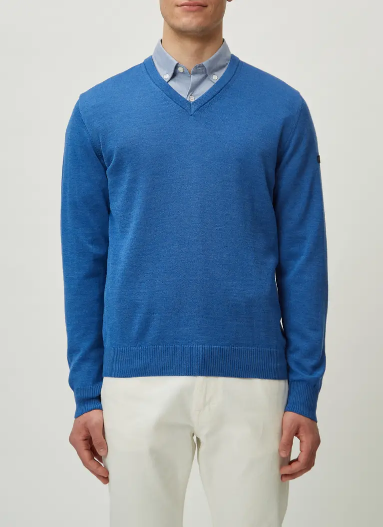 Maerz Muenchen V-Pullover100% MerinowolleArt. Nr. 490400-355 Cyber Monday