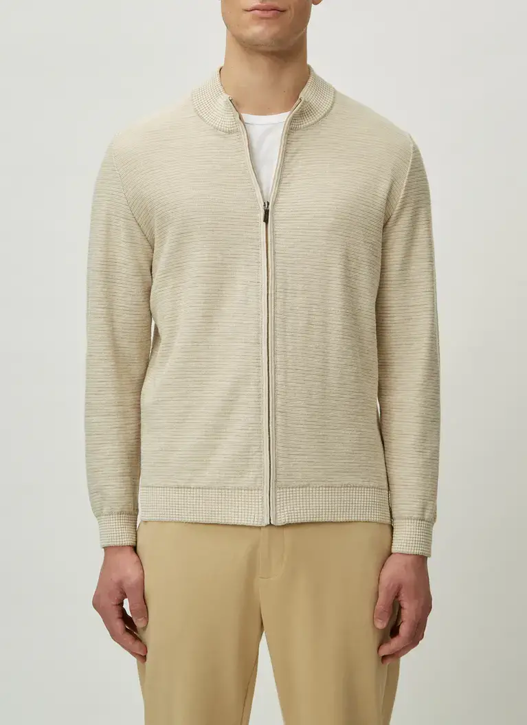 Maerz Muenchen StrickjackeBaumwoll-Leinen-MixArt. Nr. 573001-109 Osterangebot