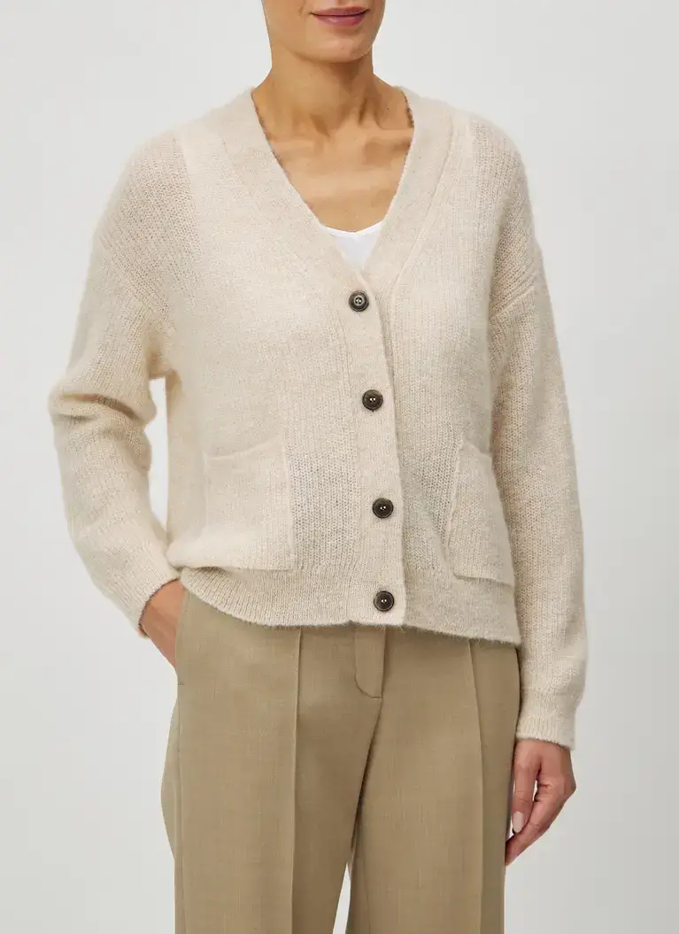 Maerz Muenchen StrickjackeAlpaka-Mohair-MixArt. Nr. 238700-112 Große Rabatte