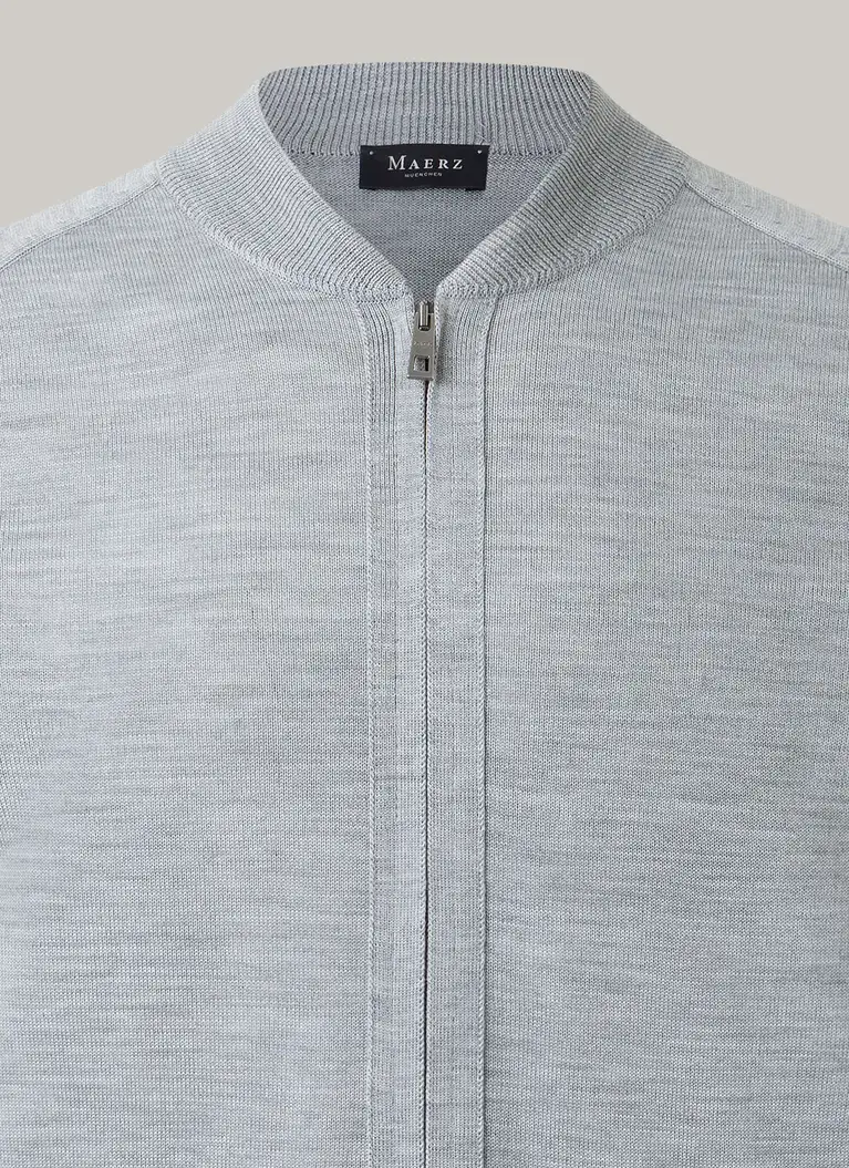 Maerz Muenchen Strickblouson100% MerinowolleArt. Nr. 585600-519 Speichern exportieren