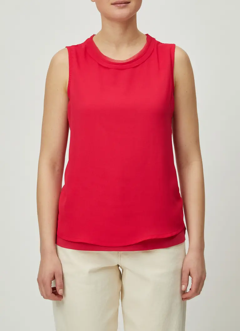 Maerz Muenchen Ärmelloses ShirtBaumwoll-Modal-MischungArt. Nr. 125500-753 zollfrei