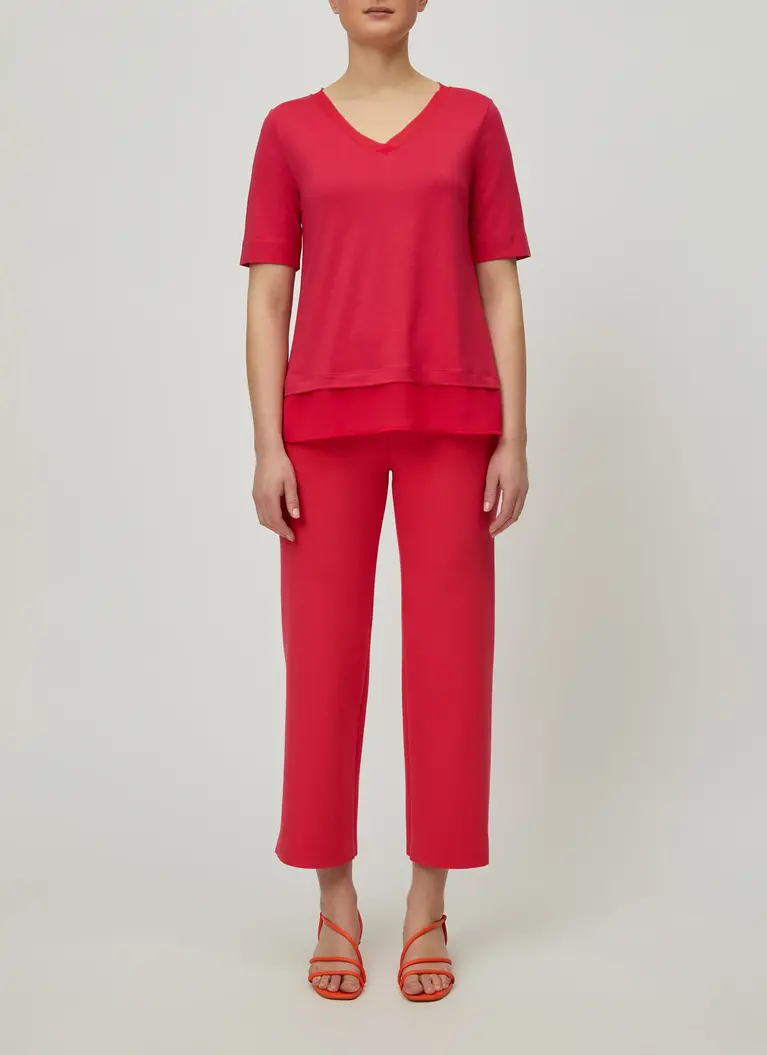 Maerz Muenchen V-ShirtBaumwoll-Modal-MischungArt. Nr. 120500-753 Günstiger Verkauf