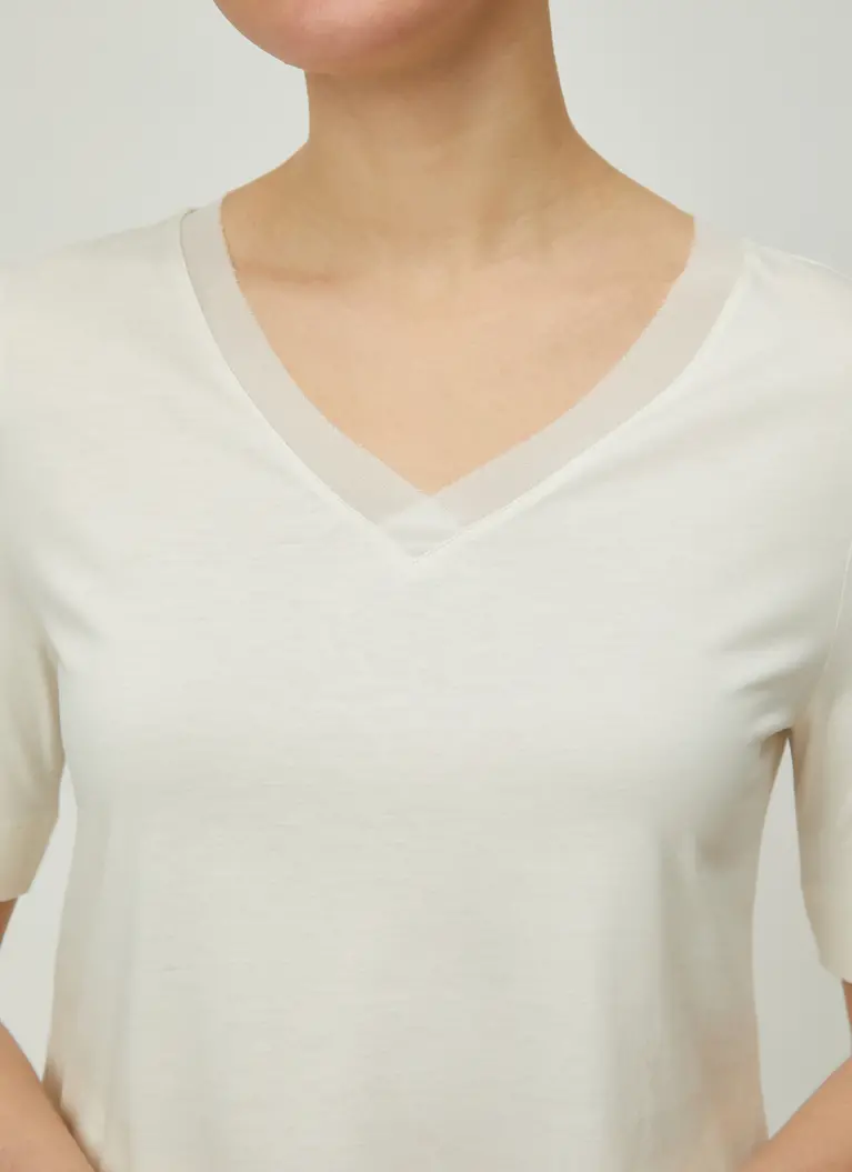 Maerz Muenchen V-ShirtBaumwoll-Modal-MischungArt. Nr. 120500-505 Meist gekauft