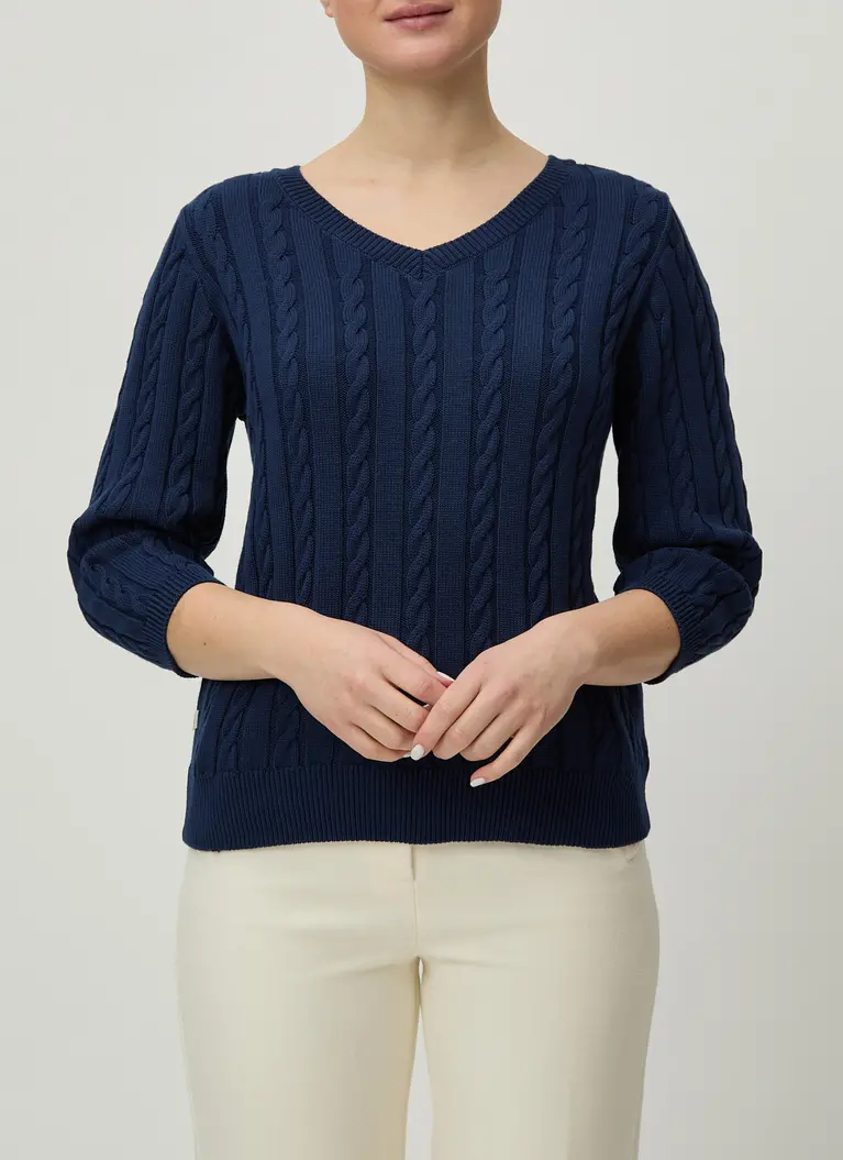 Maerz Muenchen Rundhalspullover100% BaumwolleArt. Nr. 341800-358 Begrenztes Angebot