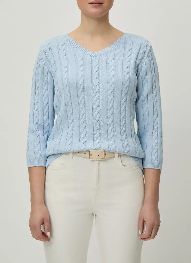 Maerz Muenchen Rundhalspullover100% BaumwolleArt. Nr. 341800-340 Online Shopping