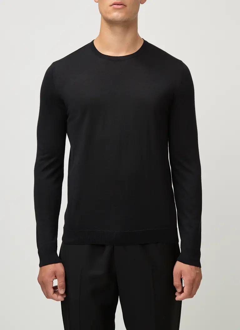 Maerz Muenchen RundhalspulloverMerino-Seide-CashmereArt. Nr. 426300-595 Riesige Rabatte