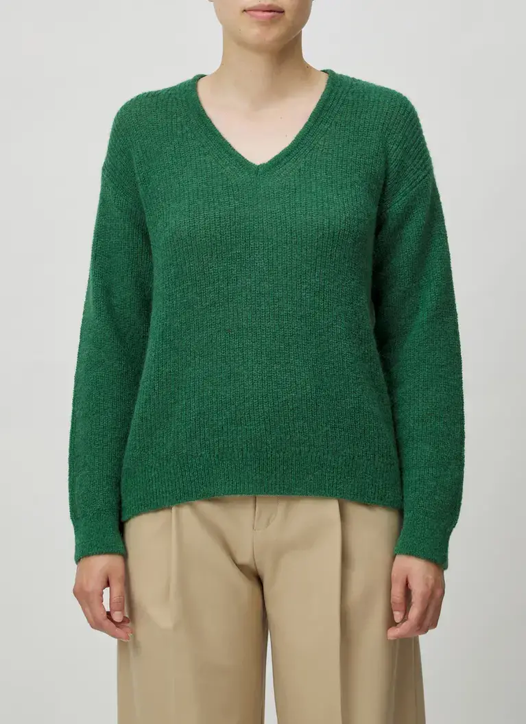Maerz Muenchen V-Ausschnitt PulloverAlpaka-Mohair-MixArt. Nr. 386400-285 Outlet