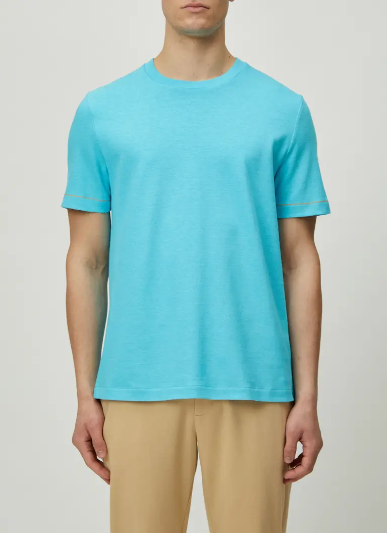 Maerz Muenchen RundhalsshirtBaumwoll-Leinen-MixArt. Nr. 661500-816 Preisnachlass