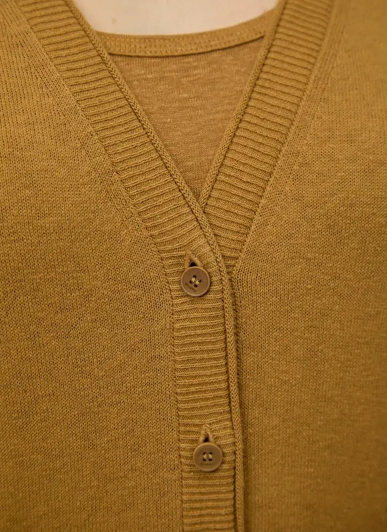 Maerz Muenchen StrickjackeBaumwoll-Leinen-MixArt. Nr. 206000-144 Vatertagsangebot
