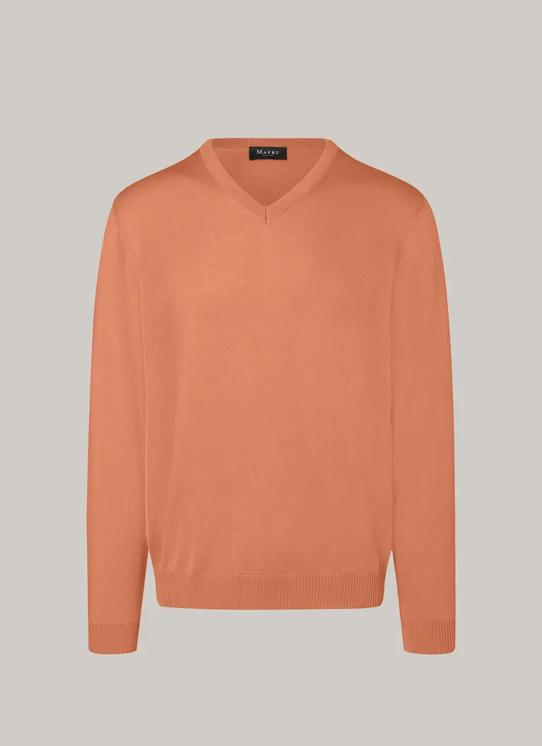 Maerz Muenchen V-Pullover100% MerinowolleArt. Nr. 490490-642 Top Angebot