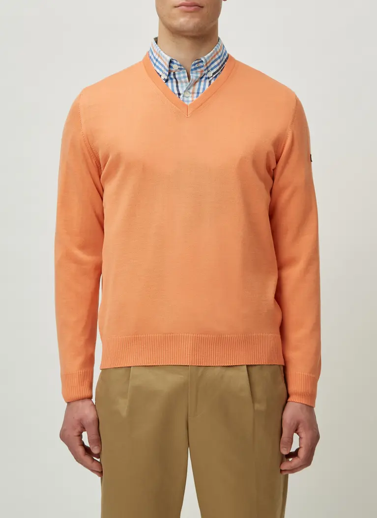 Maerz Muenchen V-Pullover100% MerinowolleArt. Nr. 490490-642 Top Angebot