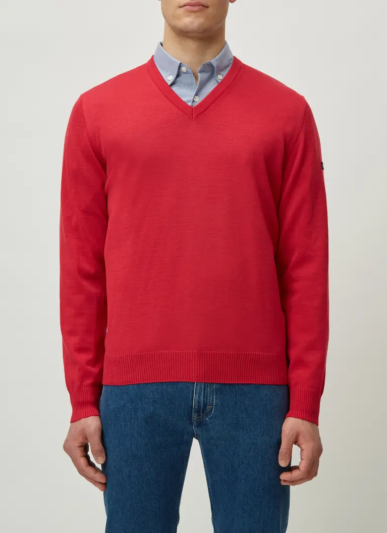 Maerz Muenchen V-Pullover100% MerinowolleArt. Nr. 490400-756 Neuheiten