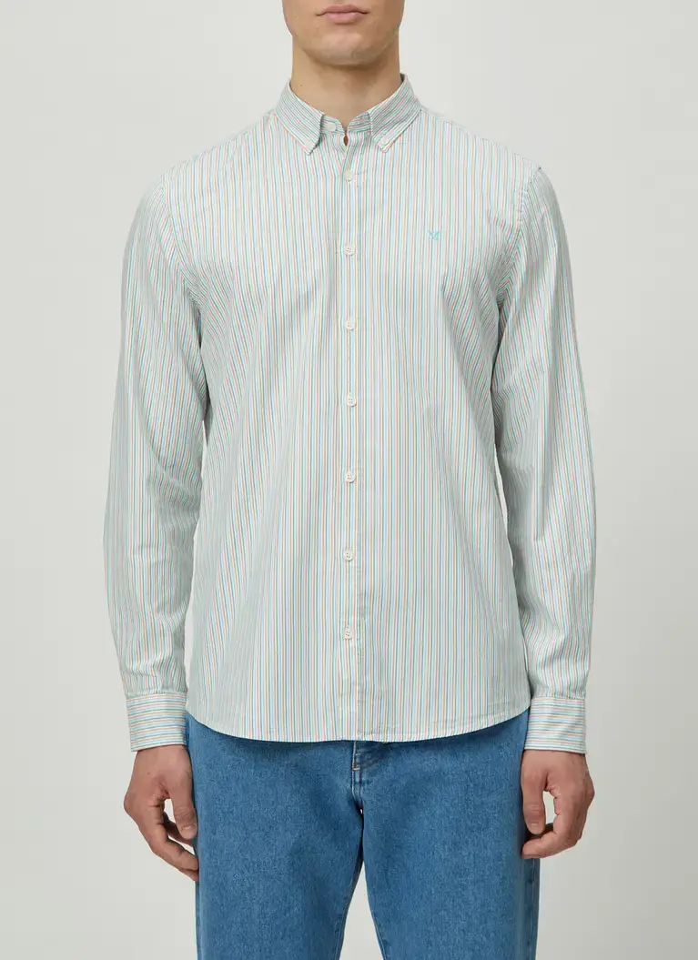 Maerz Muenchen Button Down HemdBaumwollmischungArt. Nr. 744901-678 Riesige Ersparnisse