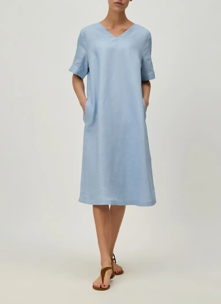 Maerz Muenchen Kleid100% LeinenArt. Nr. 100000-318 Wochenangebot