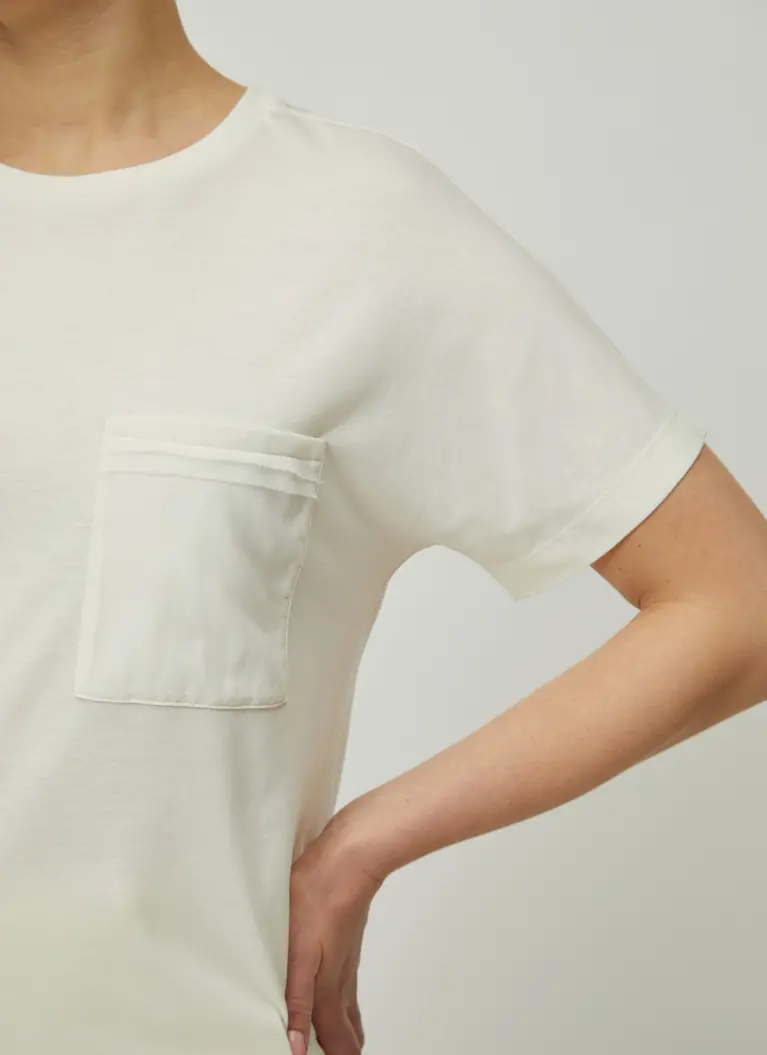 Maerz Muenchen RundhalsshirtBaumwoll-Modal-MischungArt. Nr. 125300-505 Nur für heute