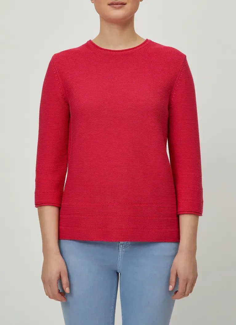 Maerz Muenchen Rundhalspullover100% BiobaumwolleArt. Nr. 357900-753 im Angebot