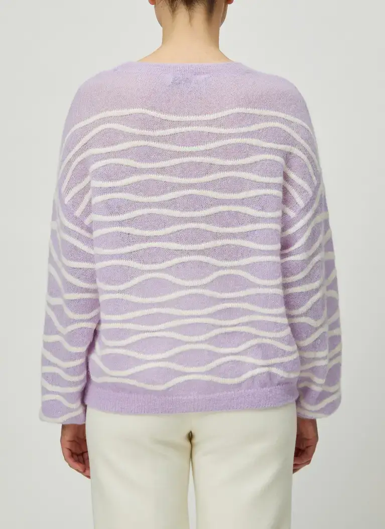 Maerz Muenchen RundhalspulloverAlpaka-Mohair-MixArt. Nr. 348101-733 Kostenloser Versand
