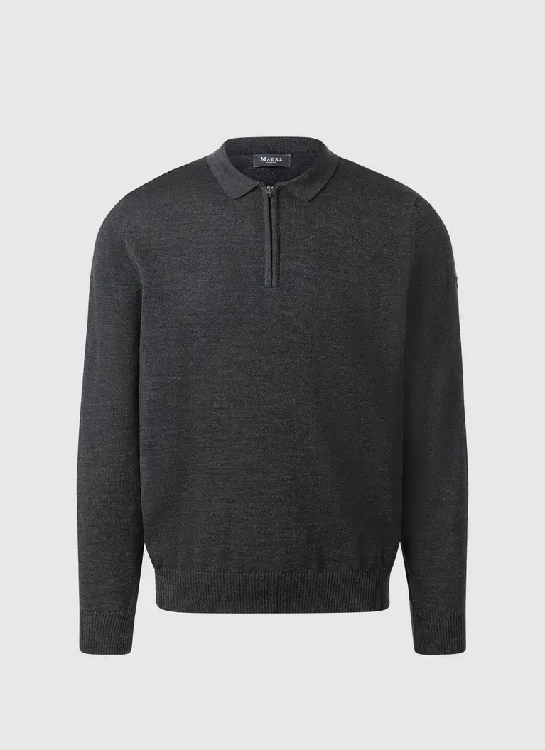 Maerz Muenchen Polokragenpullover100% MerinowolleArt. Nr. 490800-591 Exklusivangebot