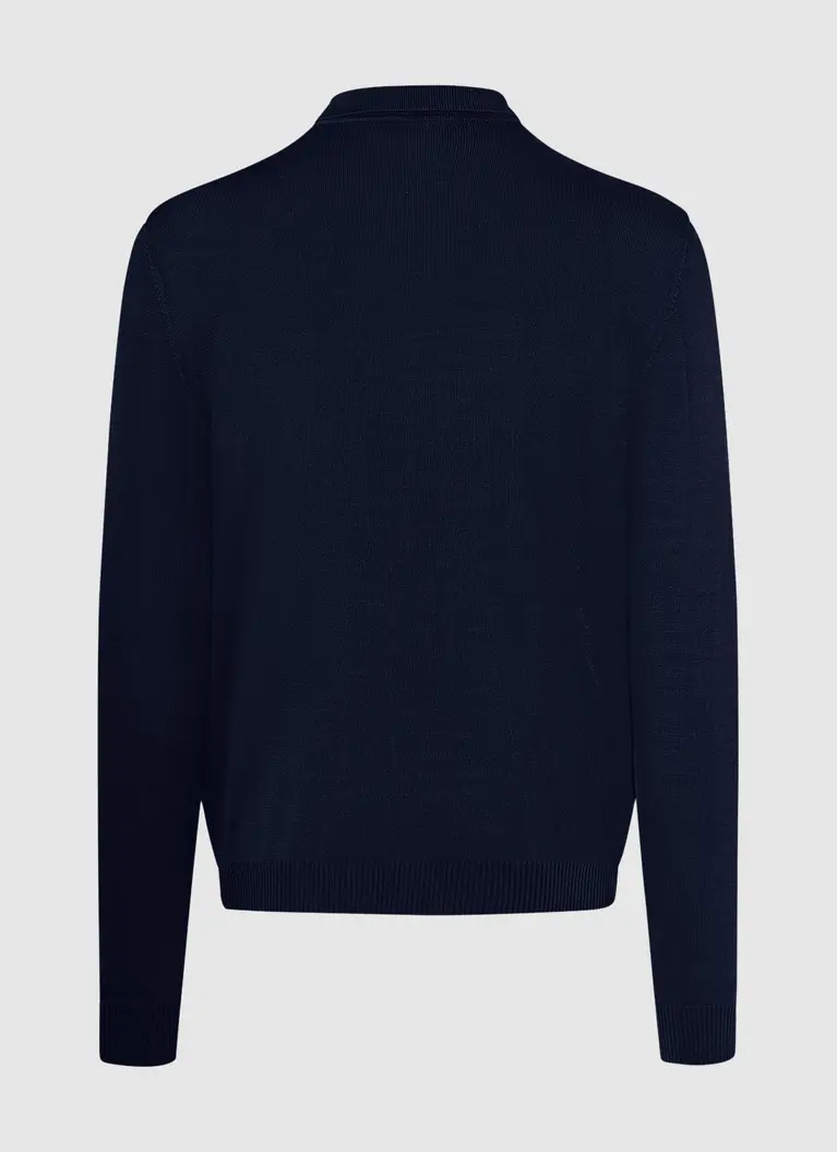 Maerz Muenchen Polokragenpullover100% MerinowolleArt. Nr. 490700-399 Black Friday