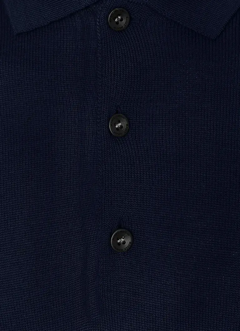 Maerz Muenchen Polokragenpullover100% MerinowolleArt. Nr. 490700-399 Black Friday
