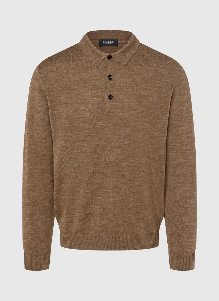 Maerz Muenchen Polokragenpullover100% MerinowolleArt. Nr. 490700-170 Osterangebot