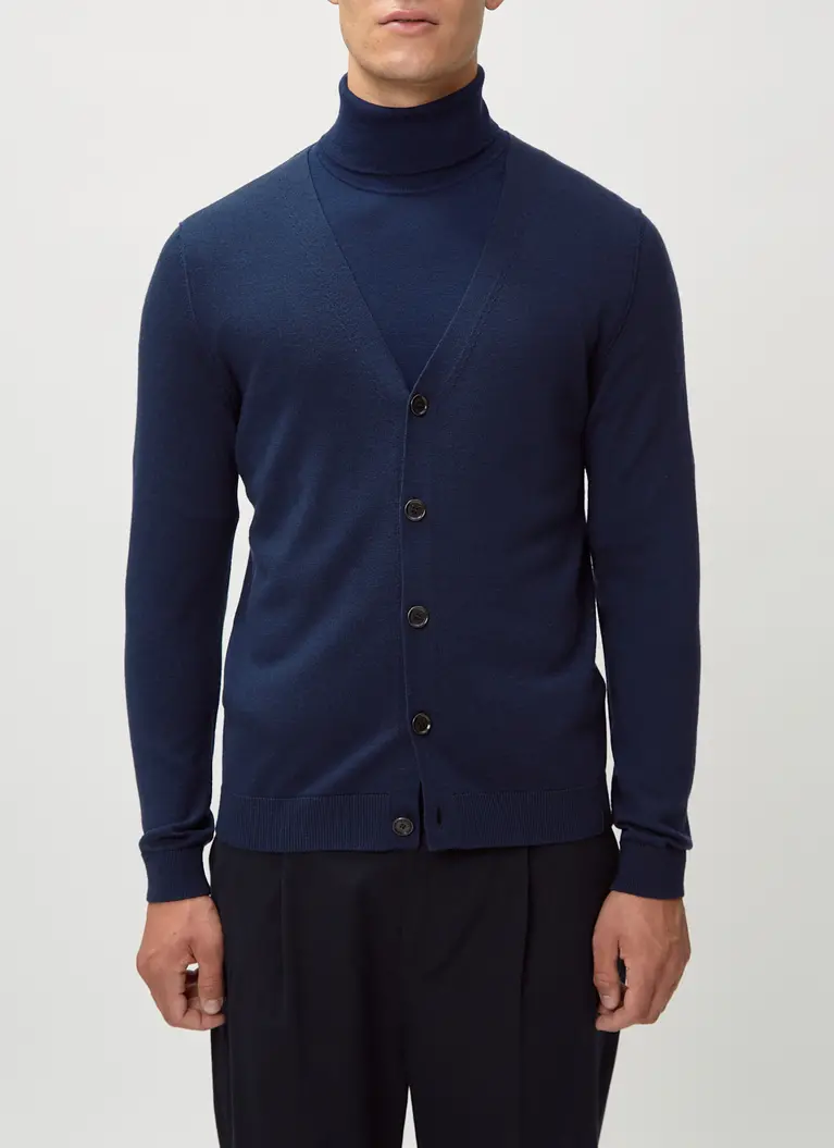 Maerz Muenchen Strickjacke100% MerinowolleArt. Nr. 520700-380 Sonderangebot der Fabrik