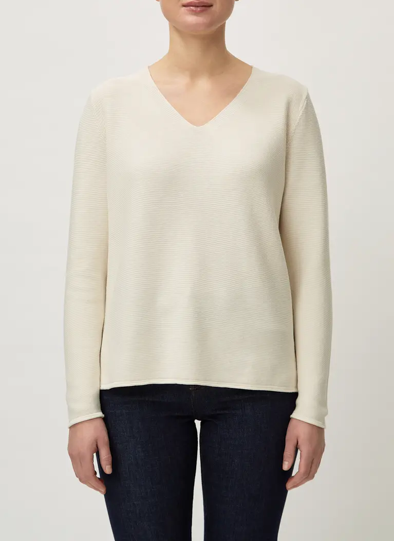 Maerz Muenchen V-Pullover100% BiobaumwolleArt. Nr. 339200-139 Begrenzt auf 3 Tage