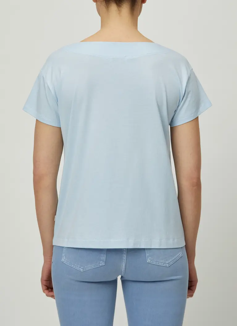 Maerz Muenchen RundhalsshirtBaumwoll-Modal-MischungArt. Nr. 129000-340 Sonderangebote