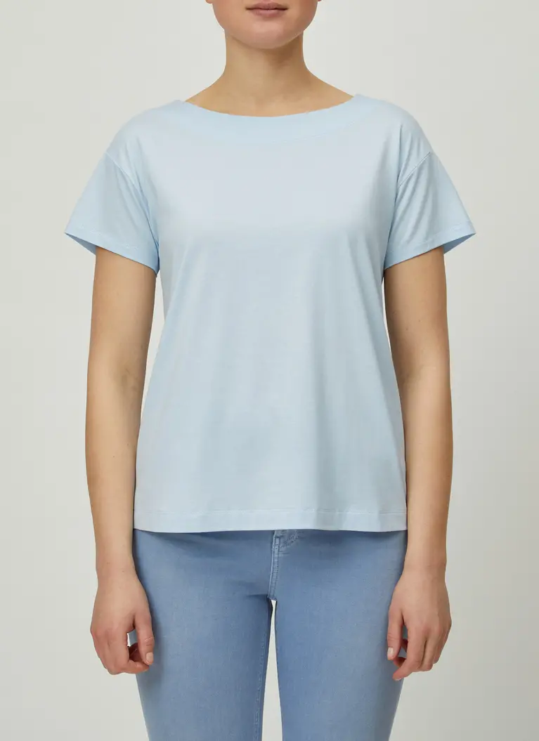 Maerz Muenchen RundhalsshirtBaumwoll-Modal-MischungArt. Nr. 129000-340 Sonderangebote