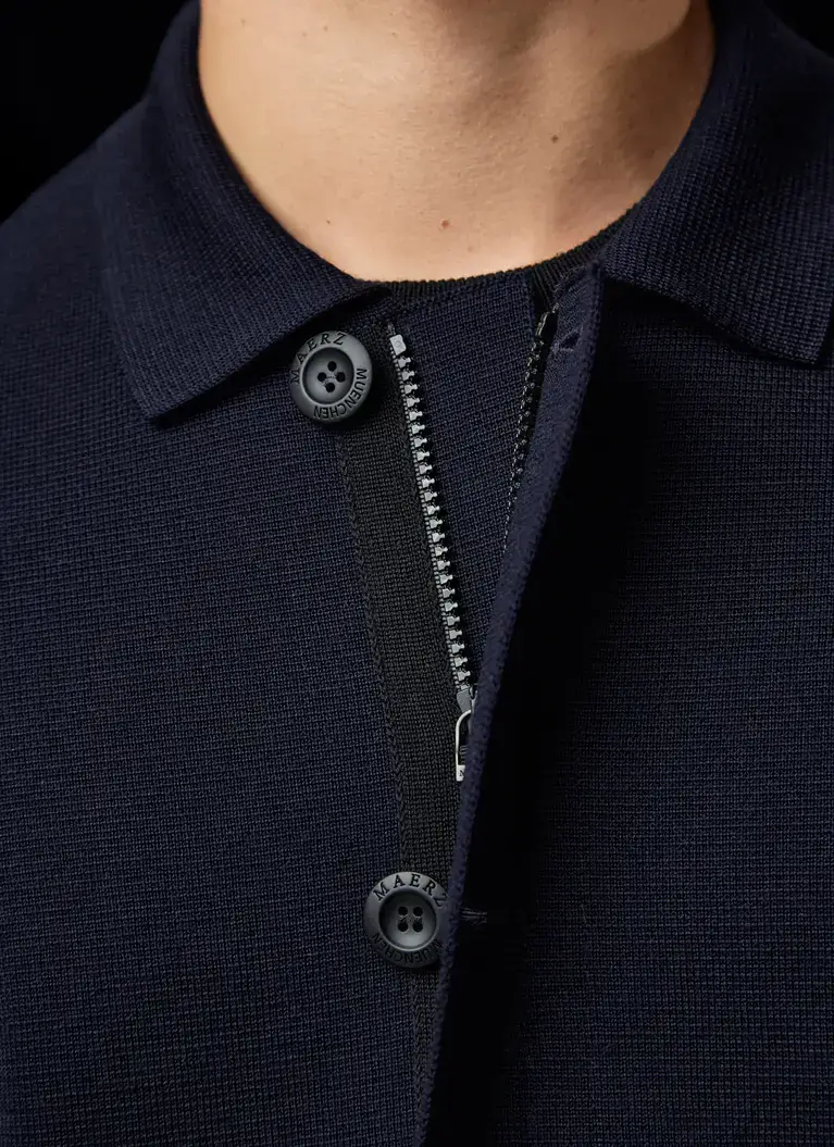Maerz Muenchen Overshirt 100% MerinowolleArt. Nr. 571800-399 Begrenzt auf 3 Tage