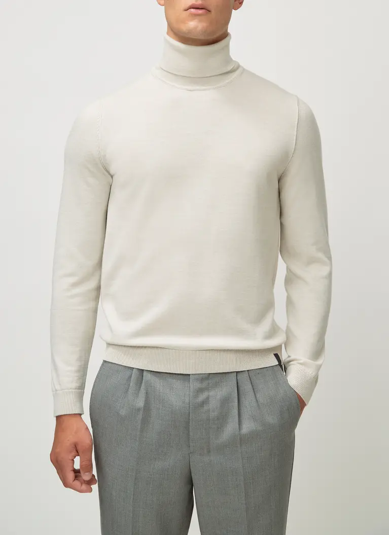 Maerz Muenchen Rollkragenpullover100% MerinowolleArt. Nr. 420600-132 Auslauf