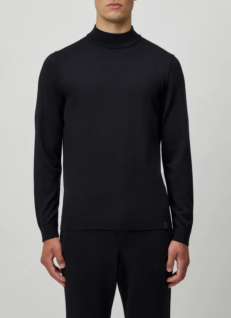 Maerz Muenchen Stehkragenpullover100% MerinowolleArt. Nr. 420300-399 Fabrikverkauf