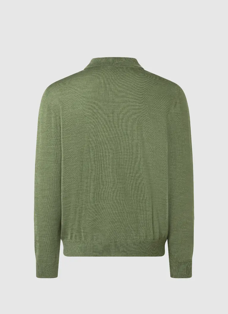 Maerz Muenchen Polokragenpullover100% MerinowolleArt. Nr. 490700-228 Kostenloser Versand