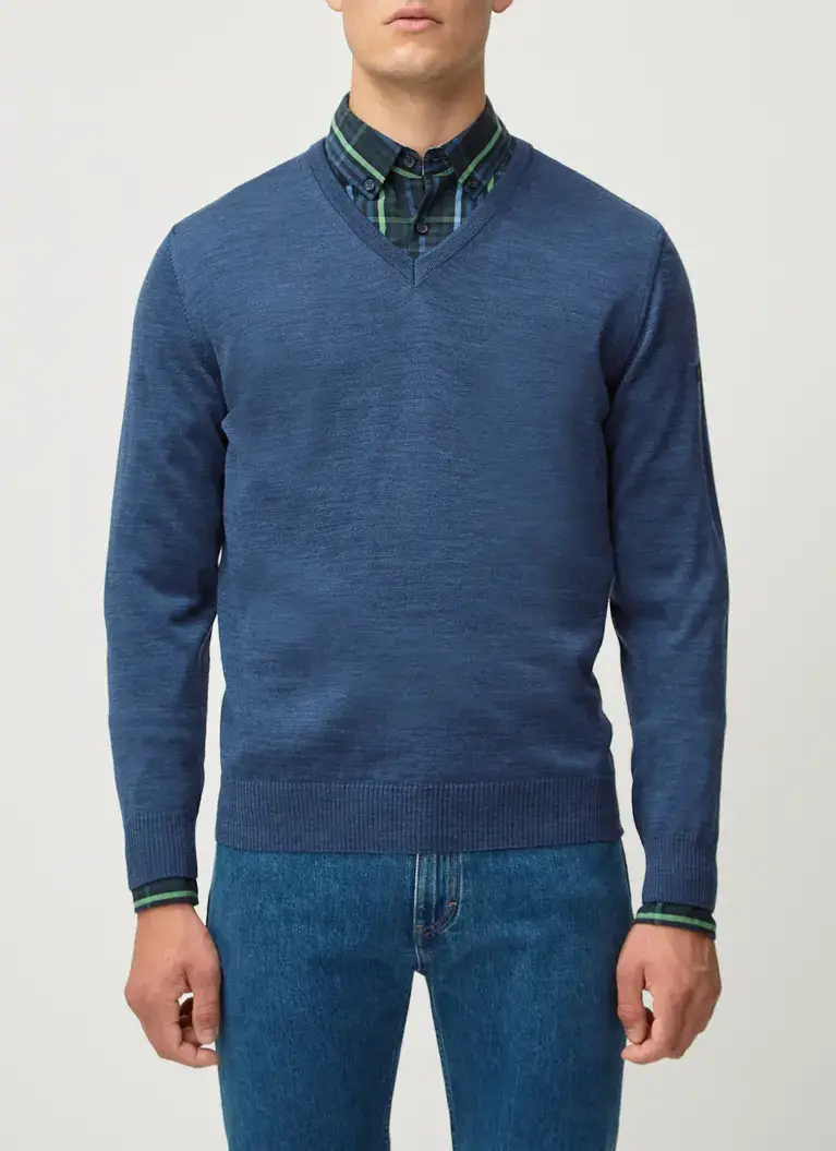 Maerz Muenchen V-Pullover100% MerinowolleArt. Nr. 490490-380 Preisnachlass
