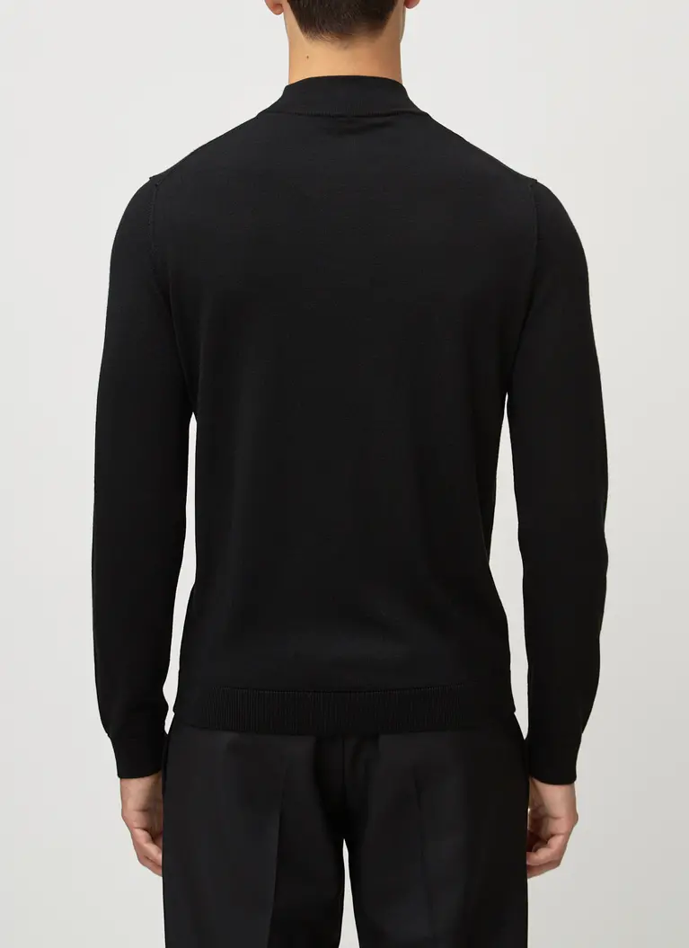 Maerz Muenchen Stehkragenpullover100% MerinowolleArt. Nr. 420300-595 Black Friday