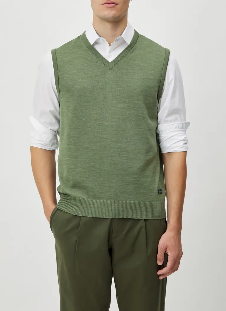 Maerz Muenchen Pullunder100% MerinowolleArt. Nr. 460000-228 Exklusive Angebote