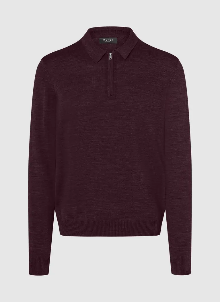 Maerz Muenchen Polokragenpullover100% MerinowolleArt. Nr. 490800-488 Tägliche Deals