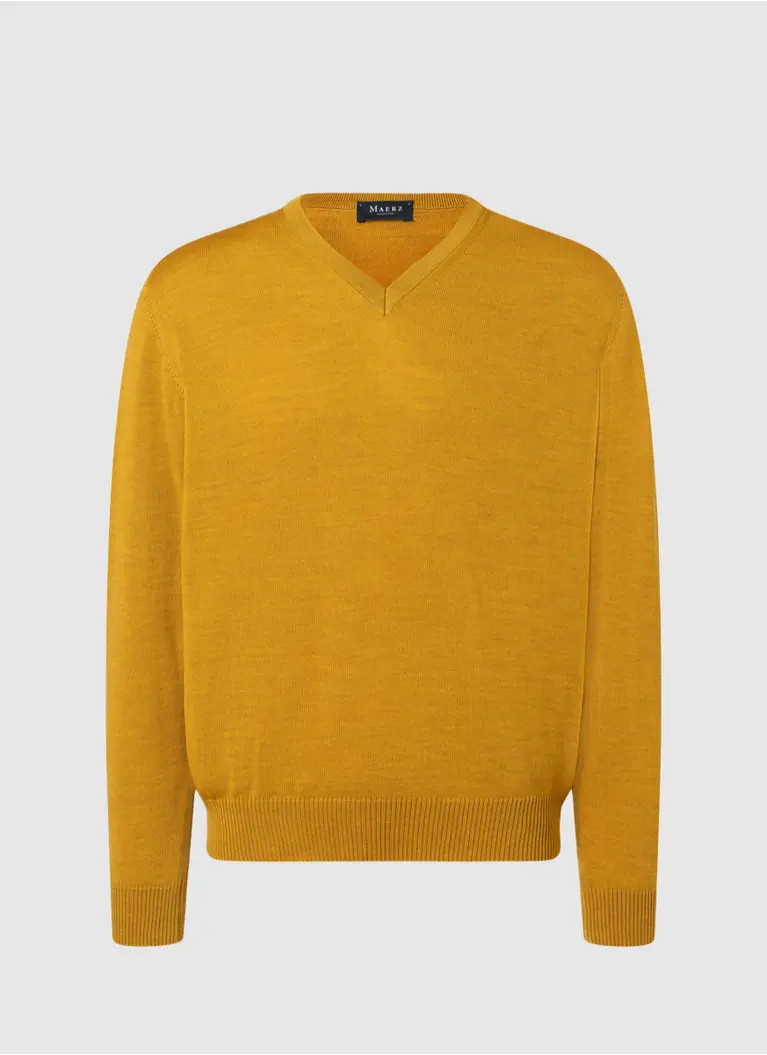 Maerz Muenchen V-Pullover100% MerinowolleArt. Nr. 490400-656 Bis zu 50% Rabatt
