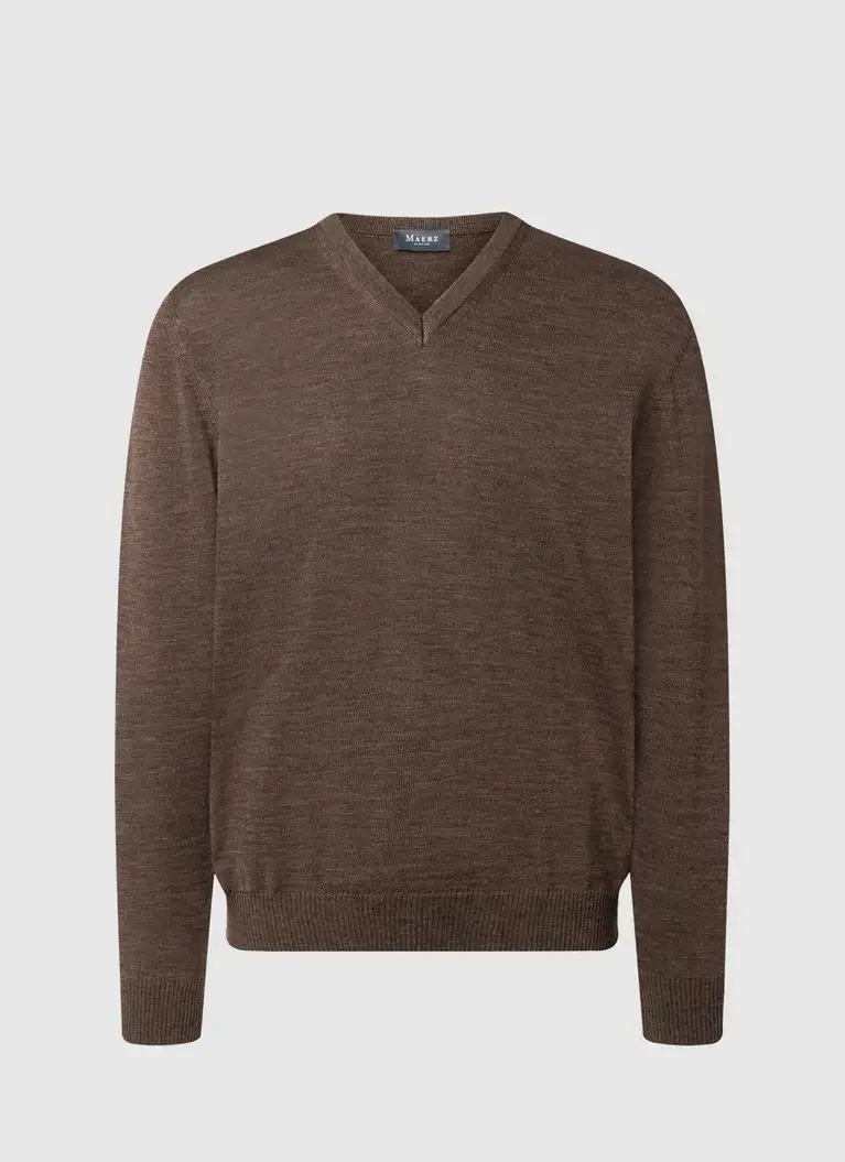 Maerz Muenchen V-Pullover100% MerinowolleArt. Nr. 490400-188 Bis zu 65% Rabatt