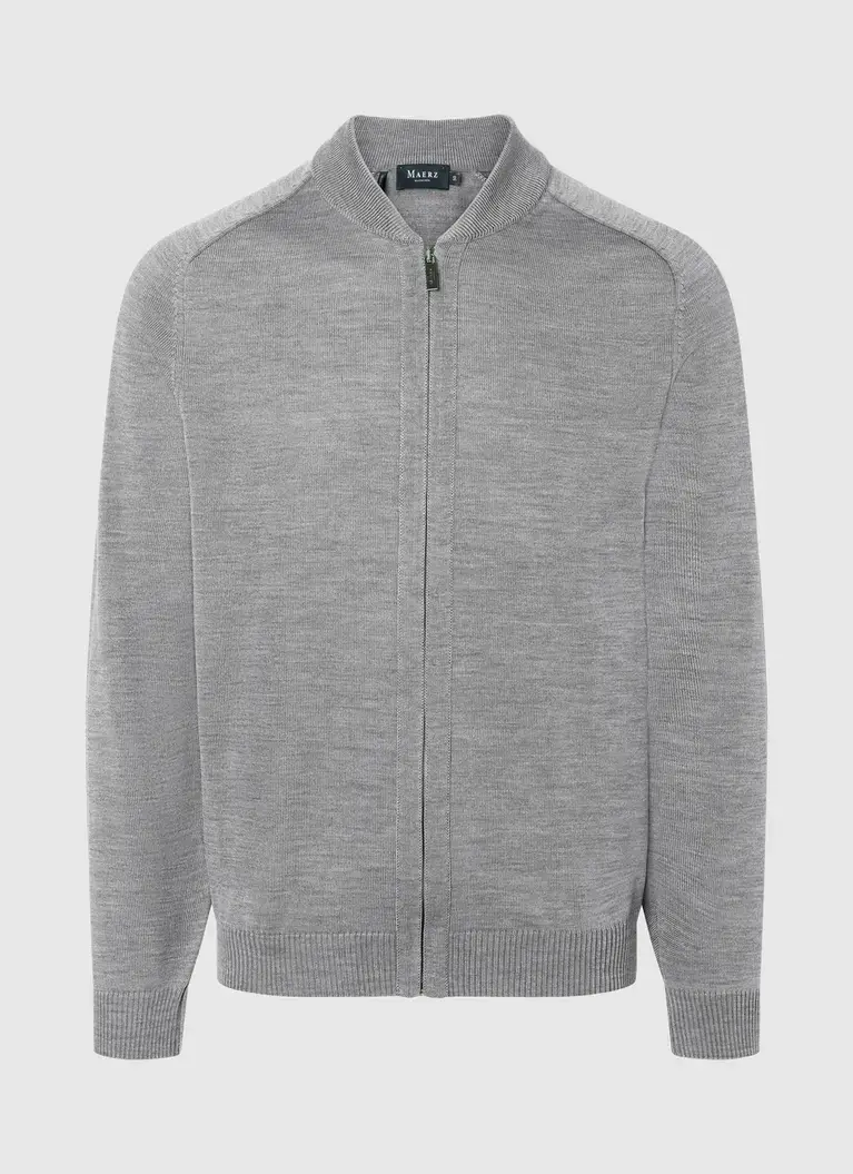 Maerz Muenchen Strickblouson100% MerinowolleArt. Nr. 585600-544 Nur noch ein Tag übrig