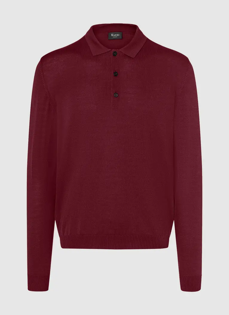 Maerz Muenchen Polokragenpullover100% MerinowolleArt. Nr. 490790-495 Clearance-Verkauf