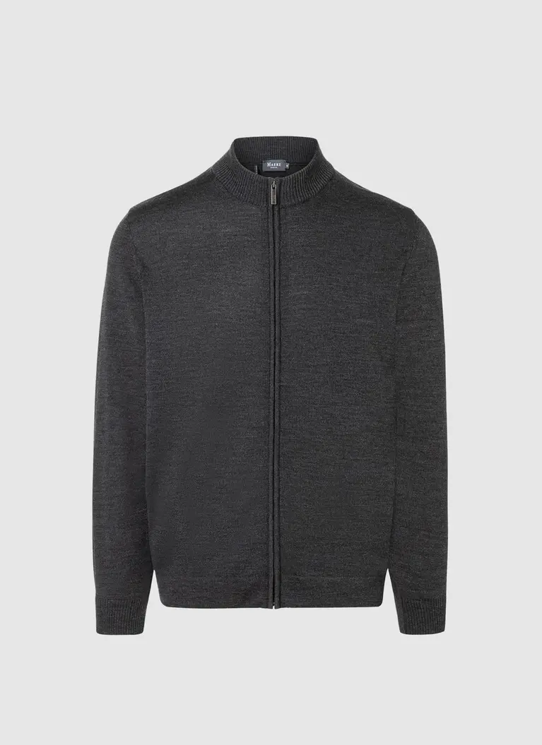 Maerz Muenchen Stehkragen-Zipper100% MerinowolleArt. Nr. 595400-591 Kostenloser Versand international