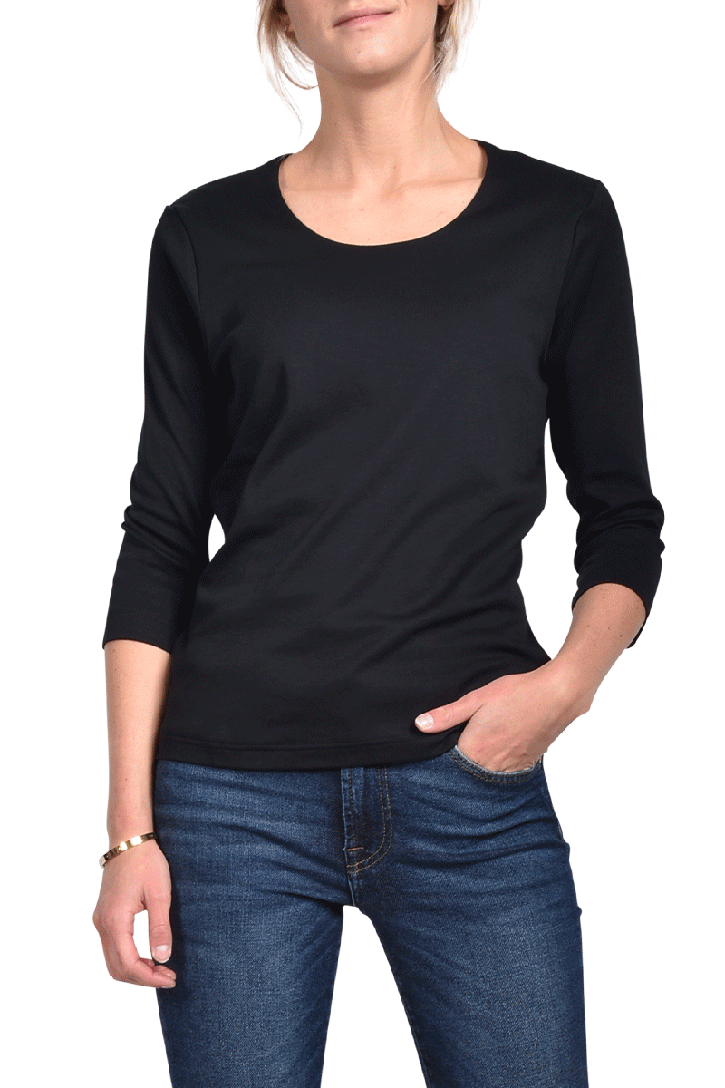 EFIXELLE Rundhalsshirt aus Baumwolle von EFIXELLE Blitzangebot