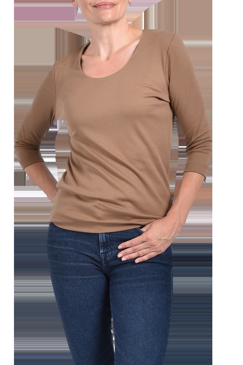 EFIXELLE Rundhalsshirt aus Baumwolle von EFIXELLE Räumungsverkauf