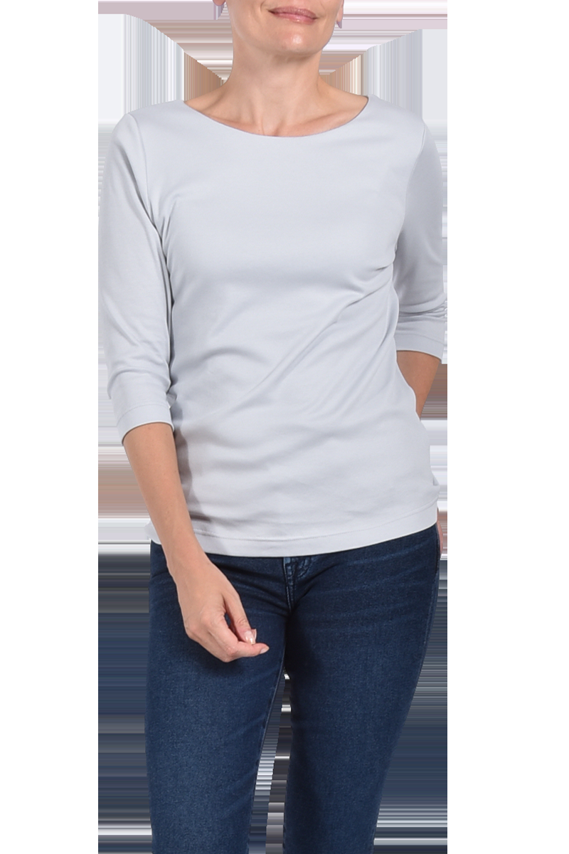 EFIXELLE Baumwollshirt mit U-Boot-Ausschnitt von EFIXELLE Nur für heute