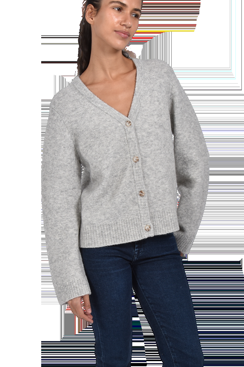INSIEME Bouclé-Cardigan mit verkürzten Ärmeln von INSIEME Black Friday