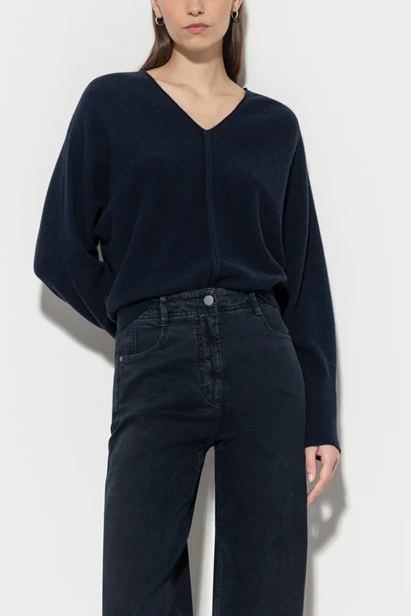 LUISA CERANO V-Pullover aus Kaschmir-Mix von LUISA CERANO Nur noch ein Tag übrig