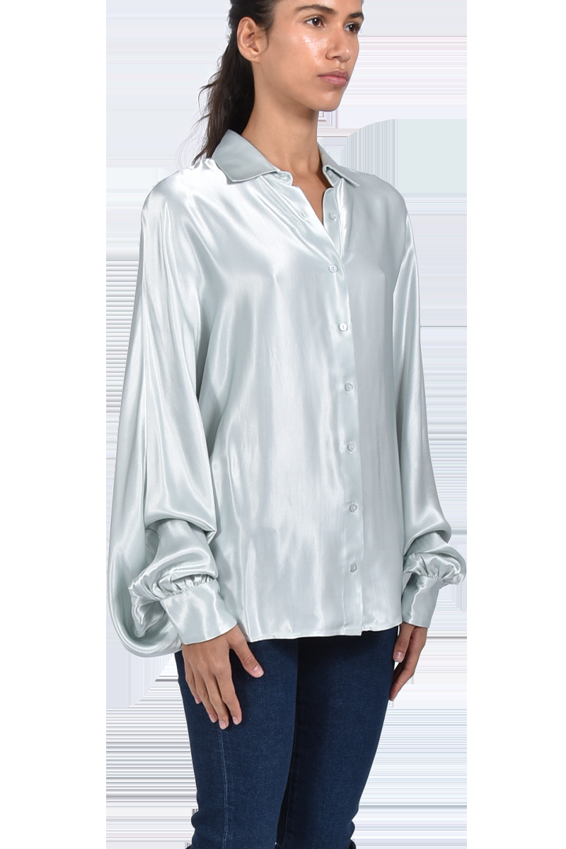 SOSUE Bluse "Antonia-Slim" glänzend mit Fledermausärmeln von SOSUE, Hotsell