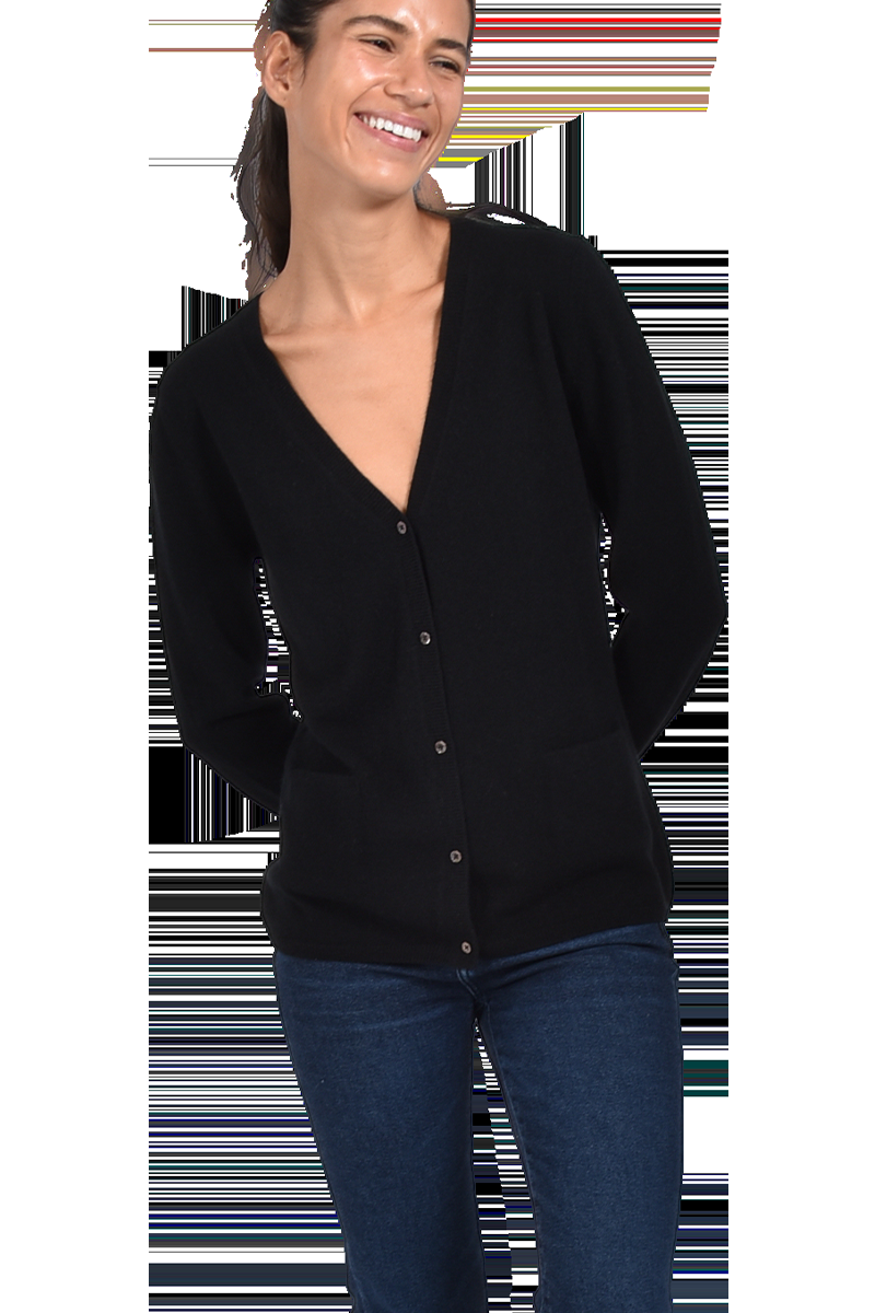 INSIEME Klassischer Cardigan aus 100% Kaschmir von Insieme Fabrikverkauf
